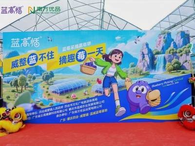 万亩蓝莓绘盛景，农旅融合助振兴，威整镇蓝莓采摘嘉年华启幕