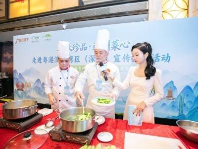 清甜脆嫩香飘鹏城！连州菜心亮相深圳推介会，大师现场献艺引众赞