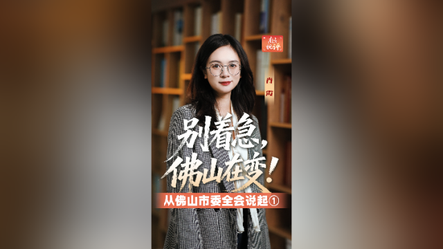 南方视评｜别着急，佛山在变！