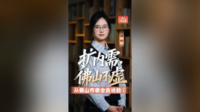 南方视评｜扩内需，佛山不虚