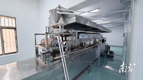 智能化红薯粉加工厂。受访者供图。