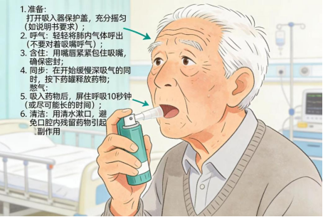 老年COPD患者吸药“雾”必对路：教你避开3个常见误区