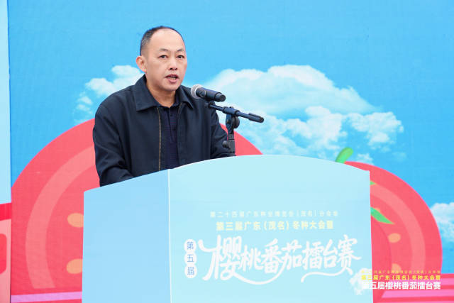  茂名市农业科技推广中心主任刘怀韬