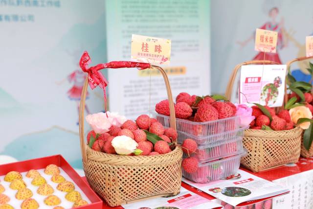 广东惠州多个品种的优质荔枝登录黔西南。