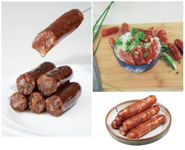 创新产品脆皮腊肠、鱼籽腊香肠、黑松露腊肠