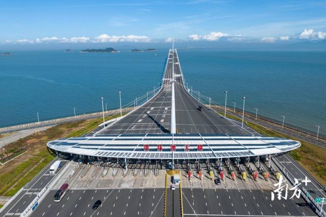 港珠澳大桥。南方+记者 钱文攀 摄