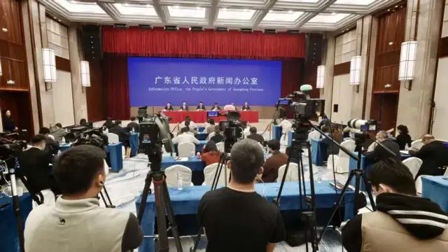 系列新闻发布会成为观察广东“十四五”的一个窗口。 图源：濠江区委宣传部