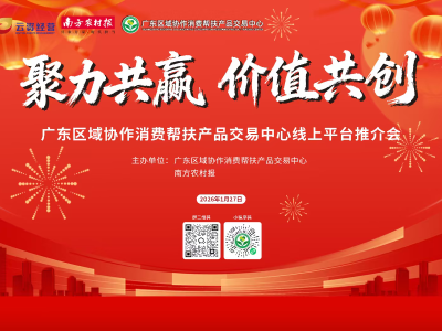聚力共赢·价值共创！广东区域协作消费帮扶产品交易中心线下推介会