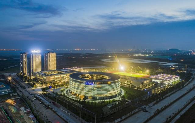 vivo全球总部位于东莞长安。