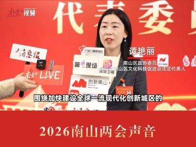 南山区政协委员谭艳丽：“文化+科技”，以“软创新”点亮“三个南山”