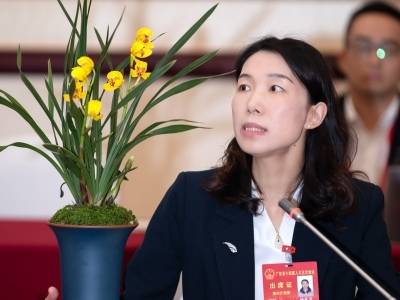 广东年花“上新”！代表带新品种兰花上会｜快看两会