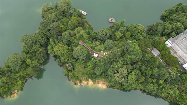 万绿湖镜花缘生态气象观测站