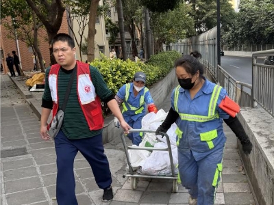 清洁家园迎马年，永福社区开展春节大扫除活动