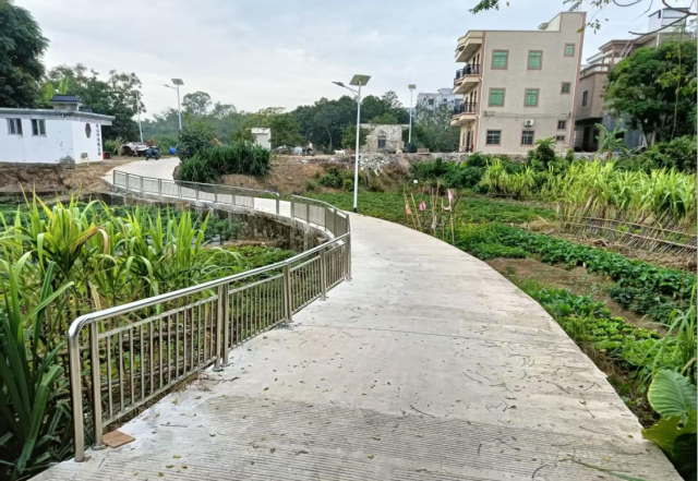 安装好的防护栏