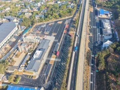 中华大桥拓宽通车、服务区焕新、社区就业驿站启用！蕉岭让发展更有温度