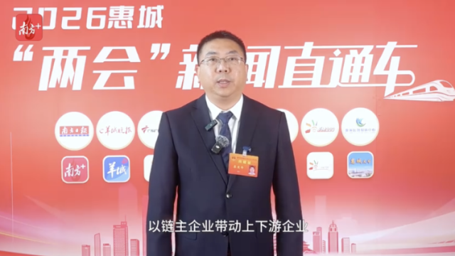 视频｜惠城区人大代表蔡楚锋：加快咨询服务机构数智化转型