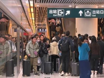 广深港高铁1月跨境客流263.8万人次