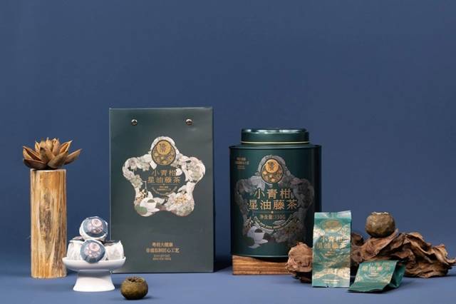 陈皮星油藤系列产品。