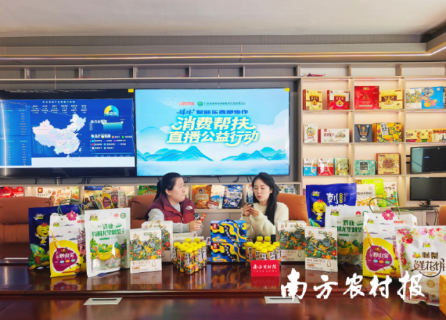 媒体+粤黔协作“乡村振兴购物车”产地溯源公益直播行动探访龙里刺梨。