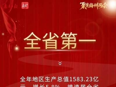 九图读懂梅州2025年奋进足迹｜聚焦梅州两会