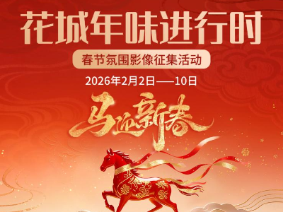 捕捉新春脉动，“花城年味进行时”主题征集活动邀您参与