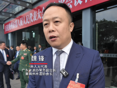 市人大代表魏锋：打造“中国米香白酒之都”核心IP，让梅州好酒香飘四海