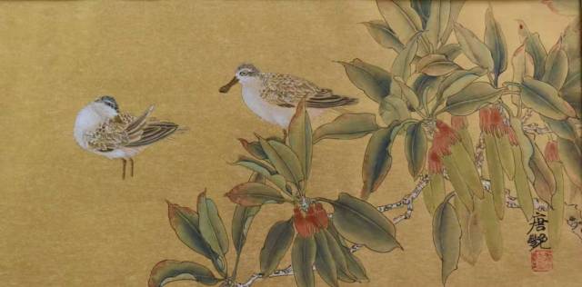 红树林画作 作者：唐艳  