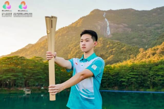 第十五届全运会火炬与火种宣传展示活动走进派潭 图片来源：吾乡派潭&nbsp;