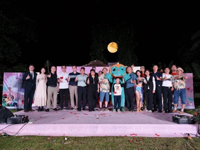 派潭特色村晚现场 图片来源：吾乡派潭&nbsp;