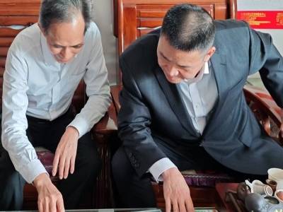 深圳龙岗区退役军人服务中心赴吉华街道慰问参战老兵