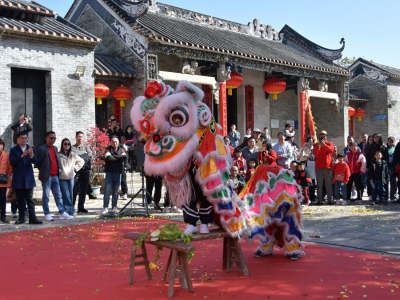 醒狮巡游、年味手作、元宵游灯！花都七百年古村邀您共赴新春盛宴