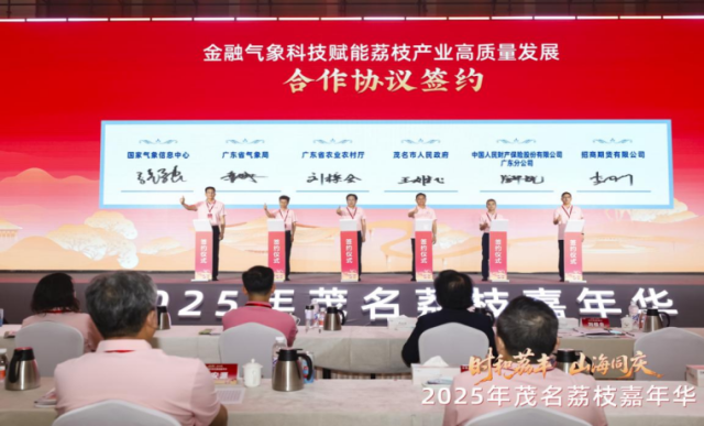 政企共建“农业+气象+金融+科技”新模式，为荔枝产业发展注入强大动力。