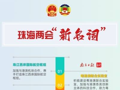 这些两会“新名词”，正勾勒珠海2026新图景 | 速读珠海两会