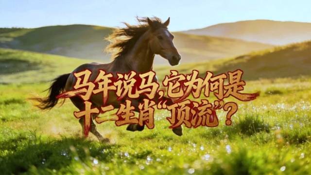 马年说马，它为何是十二生肖“顶流”？| 有点艺思