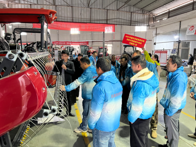 农机能手面对面交流