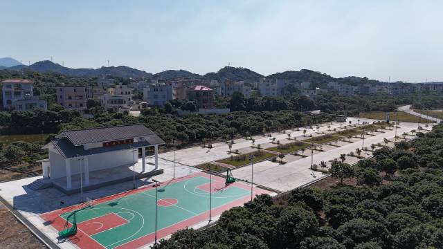 粤海集团投建的村民活动中心正式启用。