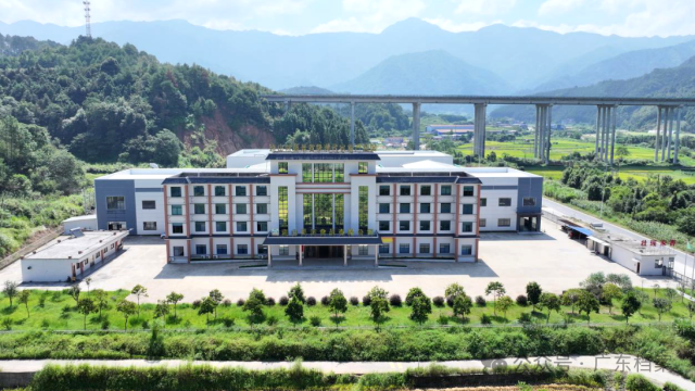 连山丝苗米省级现代农业产业园。图片来源连山融媒体中心 