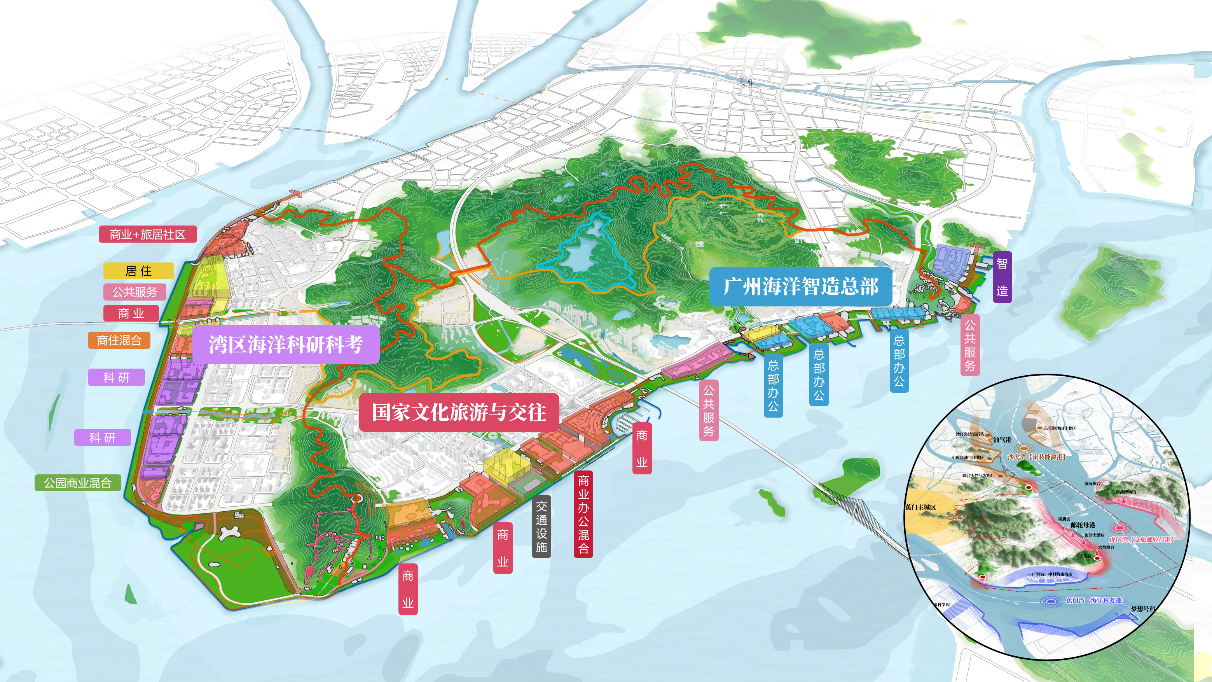三峤耀湾、生息海城|南沙湾城市设计国际竞赛专业组方案⑥_南方+_南方plus