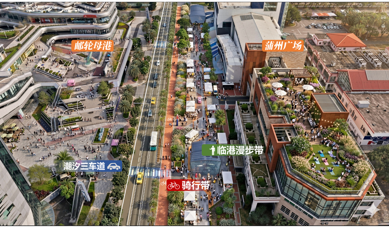三峤耀湾、生息海城|南沙湾城市设计国际竞赛专业组方案⑥_南方+_南方plus