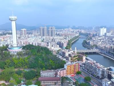 城市地标通济塔，焕新归来｜新型城镇化·台山新变化