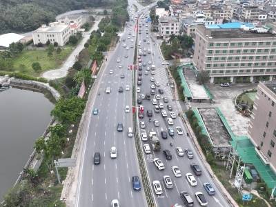 肇庆高要：无人机上岗春运巡查，为安全出行保驾护航