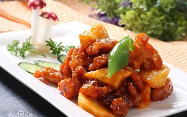 糖醋咕噜肉 图片来源：新浪网