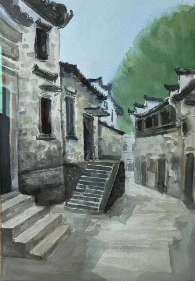 《巷中小路》