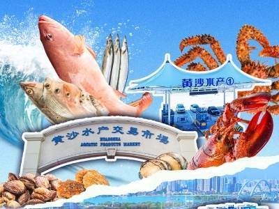 广货鲜到家！黄沙水产新市场首个春节，海鲜自由一站式承接
