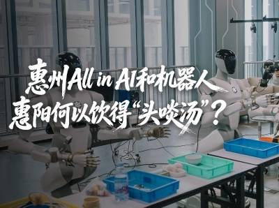 惠州all in AI和机器人，惠阳何以饮得“头啖汤”？｜峰·会