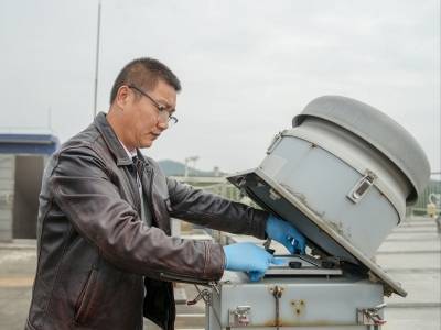 新春走基层 | 一个人的大气监测站