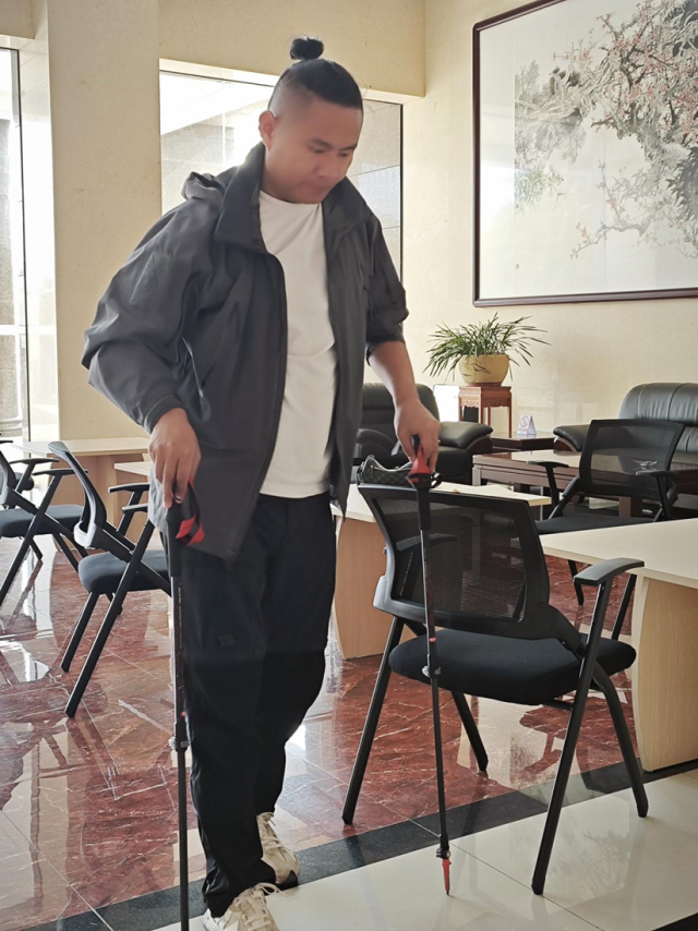 回到汕头市委党校休息的大雄