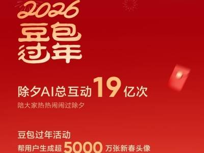 春晚带动19亿次AI互动，“今天你互了吗？”成为网友新春流行语