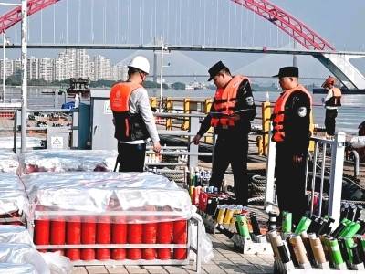 15万发烟花顺利绽放，广州港航民警168小时做了这些事