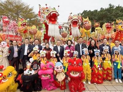年味浓，人气旺！江门龙狮巡游精彩亮相长堤历史文化街区